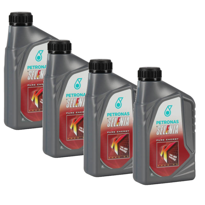 Kit 4 LT Olio Motore Selenia K 5W40 - Ricambi auto SMC